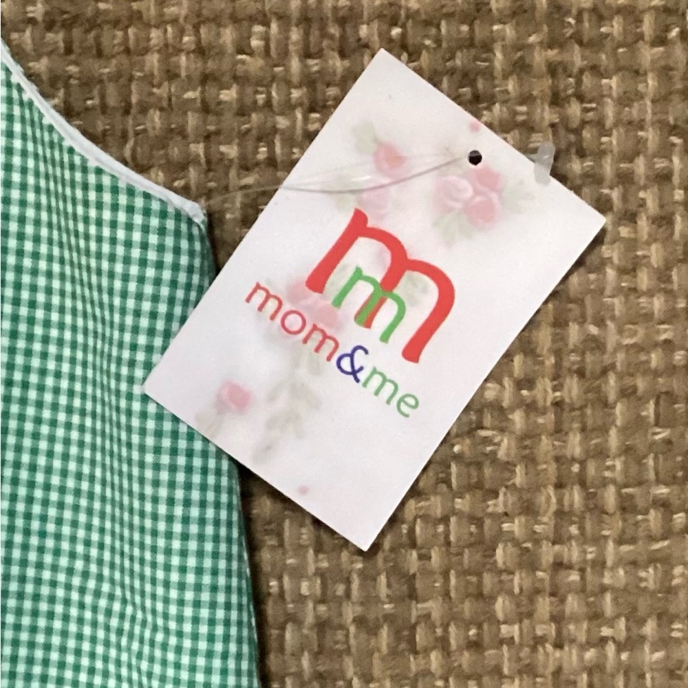 Mom & Me girls gingham dress size 6 - Picture 4 of 5